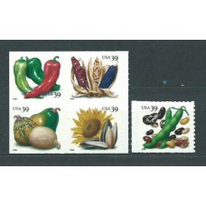 Estados Unidos Correo 2006 Yvert 3765/69 ** Mnh Productos Agricolas