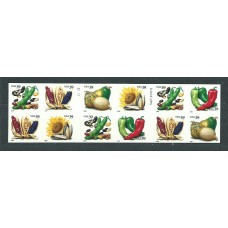 Estados Unidos Correo 2006 Yvert 3765a Carnet ** Mnh Productos Agricolas