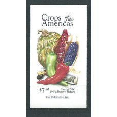 Estados Unidos Correo 2006 Yvert 3765 Carnet ** Mnh Productos Agricolas