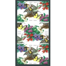 Estados Unidos Correo 2007 Yvert 3935 Carnet ** Mnh Flores. Fauna