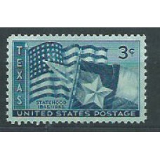 Estados Unidos - Correo 1945 Yvert 490 ** Mnh Bandera