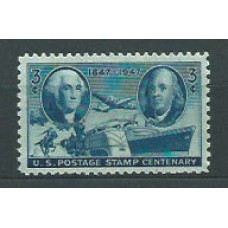 Estados Unidos - Correo 1947 Yvert 499 ** Mnh Centenario del Sello