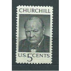 Estados Unidos - Correo 1965 Yvert 781 ** Mnh Personaje. Winston Churchill