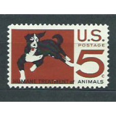 Estados Unidos - Correo 1966 Yvert 802 ** Mnh Fauna. Perro