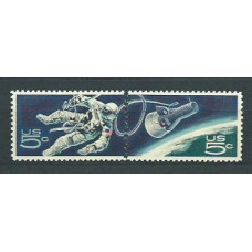 Estados Unidos - Correo 1967 Yvert 834/5 ** Mnh Astro