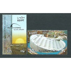 Egipto - Correo 2002 Yvert 1743/4 ** Mnh  Biblioteca