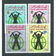 Emiratos Arabes - Correo 1982 Yvert 145/8 ** Mnh ONU