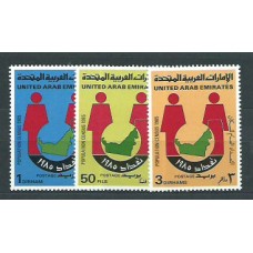 Emiratos Arabes - Correo 1985 Yvert 176/8 ** Mnh