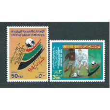 Emiratos Arabes - Correo 1994 Yvert 444/5 ** Mnh Deportes fútbol