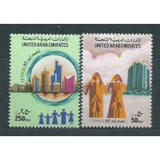 Emiratos Arabes - Correo 1995 Yvert 470/1 ** Mnh