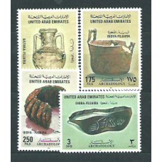 Emiratos Arabes - Correo 1996 Yvert 485/8 ** Mnh Arqueología
