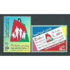 Emiratos Arabes - Correo 1997 Yvert 525/6 ** Mnh