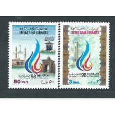 Emiratos Arabes - Correo 1998 Yvert 569/70 ** Mnh