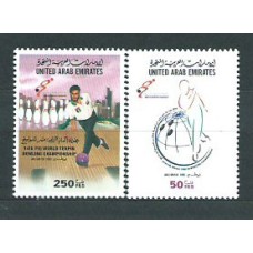 Emiratos Arabes - Correo 1999 Yvert 611/2 ** Mnh Deportes