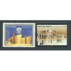 Emiratos Arabes - Correo 2000 Yvert 619/20 ** Mnh