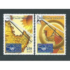 Emiratos Arabes - Correo 2000 Yvert 629/30 ** Mnh Meteorología