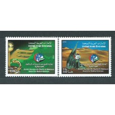 Emiratos Arabes - Correo 2002 Yvert 675/6 ** Mnh Medicina