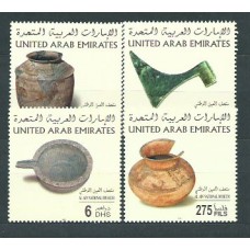 Emiratos Arabes - Correo 2003 Yvert 686/9 ** Mnh Cerámica