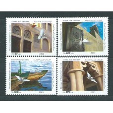 Emiratos Arabes - Correo 2003 Yvert 716/9 ** Mnh Paz en los Emiratos