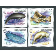 Emiratos Arabes - Correo 2004 Yvert 743/6 ** Mnh Fauna