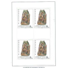 Eslovaquia - Correo 1995 Yvert 205/6 Minihoja ** Mnh Arte