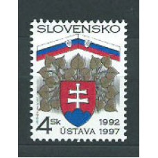 Eslovaquia - Correo 1997 Yvert 245 ** Mnh Escudos