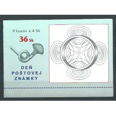 Eslovaquia - Correo 1997 Yvert 257 Carnet ** Mnh Día del sello