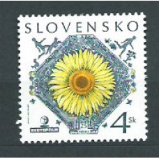 Eslovaquia - Correo 1998 Yvert 280 ** Mnh Flor