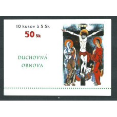 Eslovaquia - Correo 1999 Yvert 293 Carnet ** Mnh