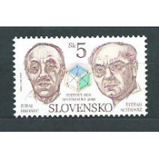 Eslovaquia - Correo 2000 Yvert 317 ** Mnh Matemáticos