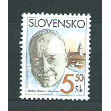 Eslovaquia - Correo 2001 Yvert 338 ** Mnh Janko Blaho
