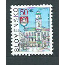 Eslovaquia - Correo 2001 Yvert 347 ** Mnh Ciudades Eslovaquia