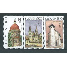 Eslovaquia - Correo 2002 Yvert 378/80 ** Mnh