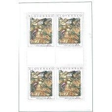 Eslovaquia - Correo 2002 Yvert 381/2 Minihoja ** Mnh