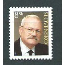 Eslovaquia - Correo 2004 Yvert 424 ** Mnh Presidente Gasparovic