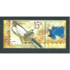 Eslovaquia - Correo 2005 Yvert 456 ** Mnh Día del sello