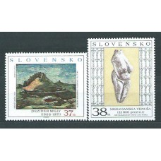 Eslovaquia - Correo 2006 Yvert 472/3 ** Mnh Pintura