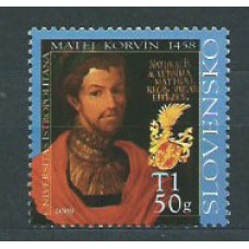 Eslovaquia - Correo 2008 Yvert 511 ** Mnh Mathias Corvin