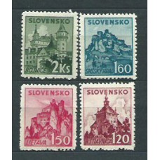 Eslovaquia - Correo 1941 Yvert 54/7 ** Mnh Castillos