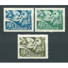 Eslovaquia - Correo 1942 Yvert 74/6 * Mh