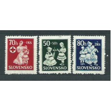 Eslovaquia - Correo 1943 Yvert 83/5 ** Mnh