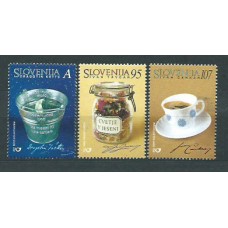 Eslovenia - Correo 2001 Yvert 313/5 ** Mnh