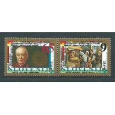 Eslovenia - Correo 1993 Yvert 67/8 ** Mnh Navidad