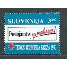 Eslovenia - Beneficencia Yvert 4 ** Mnh Cruz roja