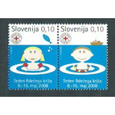 Eslovenia - Beneficencia Yvert 50/51 ** Mnh Cruz roja