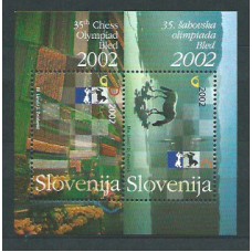 Eslovenia - Hojas Yvert 15 ** Mnh Ajedrez