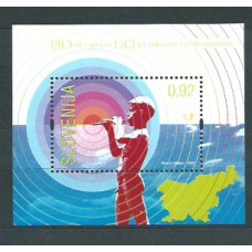 Eslovenia - Hojas Yvert 38 ** Mnh Radio y televisión