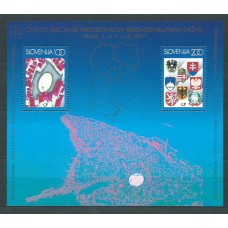 Eslovenia - Hojas Yvert 5 ** Mnh Escudos