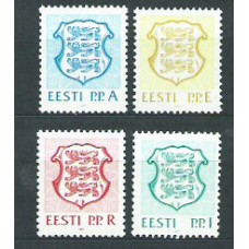 Estonia - Correo 1992 Yvert 190/3 ** Mnh Escudos