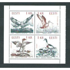 Estonia - Correo 1992 Yvert 202/5 ** Mnh Aves